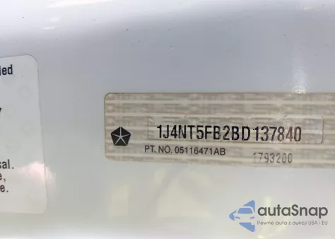 2011 Jeep Compass Limited z USA, uszkodzony, nr VIN 1J4NT5FB2BD137840